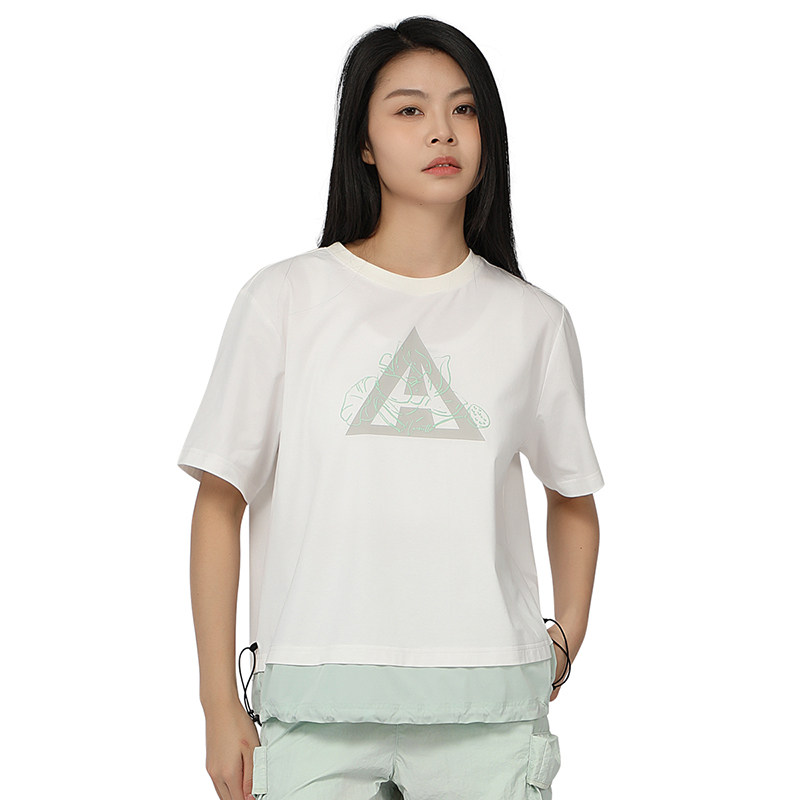 悍途运动短袖女春夏新款户外跑步休闲运动上衣半袖速干透气T恤女