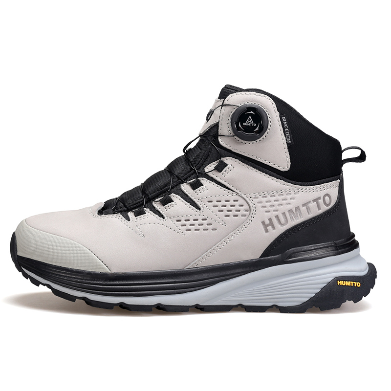 悍途冬季雪地靴男户外防滑防水抗寒滑雪鞋加厚羊毛牛皮保暖鞋男士