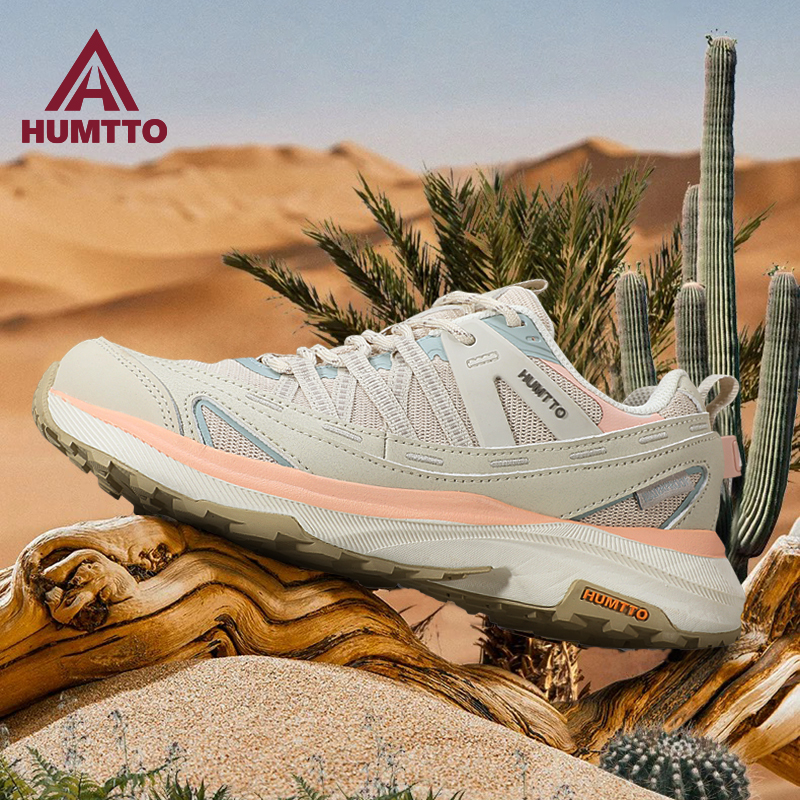 悍途女鞋春季新款复古运动鞋徒步