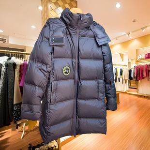 正品反季90鹅绒服2025新款羽绒服女中长款冬季外套小个子爆款