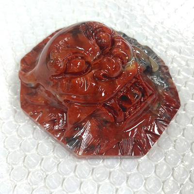 天然寿山石入户门神壁挂新家乔迁礼老岭石平五行玄关摆件 裕和轩