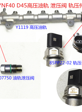 汽车配件云内YNF40/D45高压共轨油轨管 限压阀 泄压阀 轨压传感器