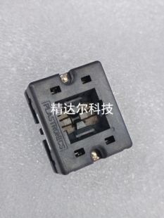QFN20芯片测试座20LQ40TS13030间距0.4mm编程器烧录座Plastronics