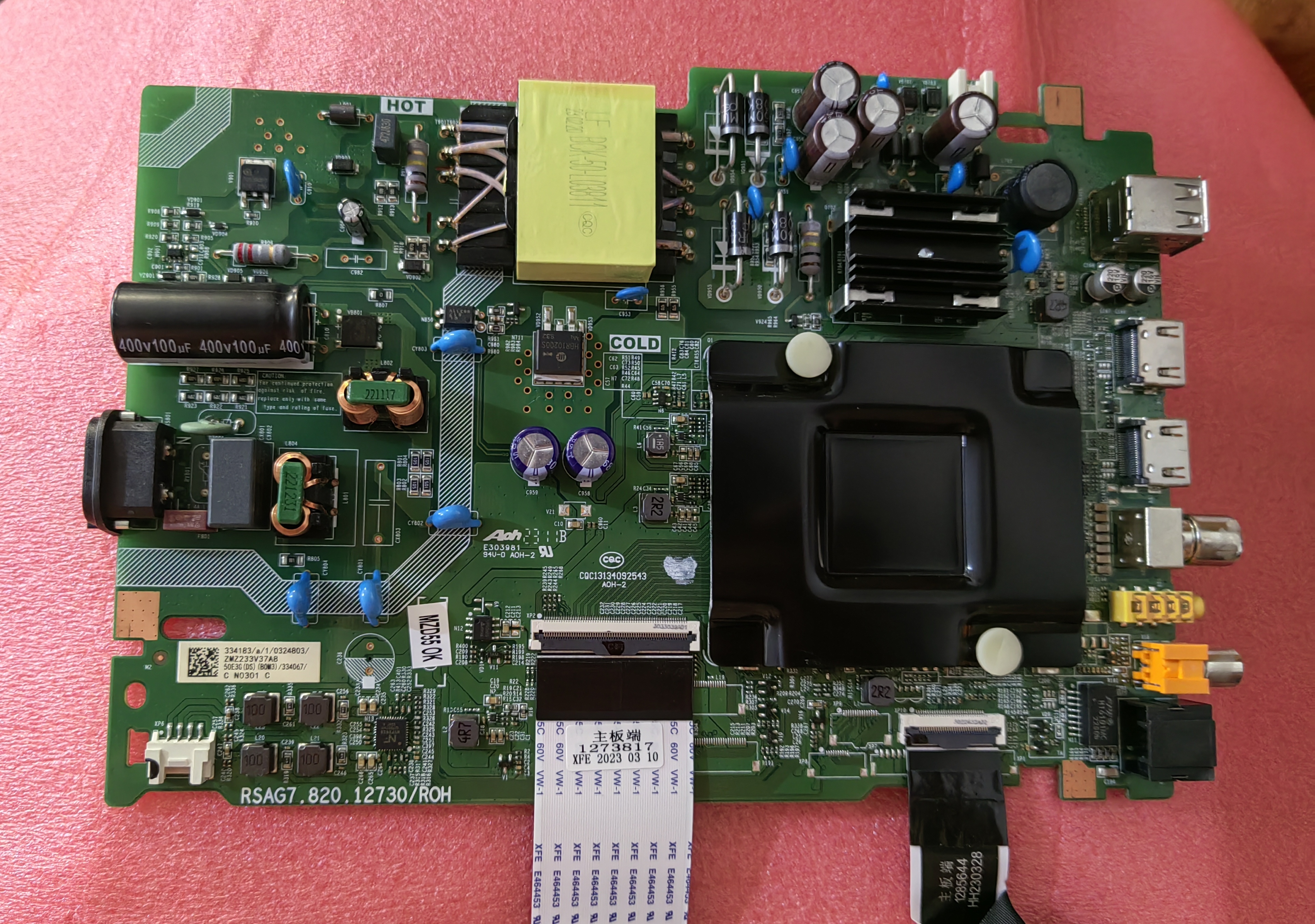 原装海信50E3G(BOM3)334067/334183主板RSAG7.820.12730