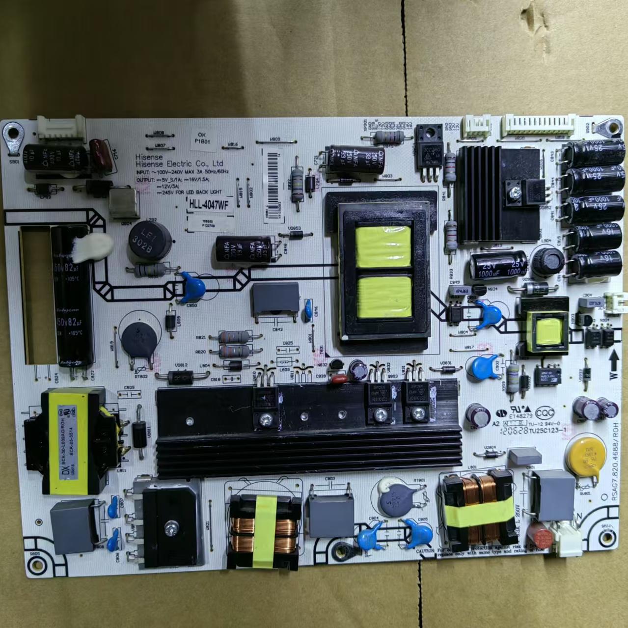 原装海信LED46K310X3D LED42K01P K28P电源板RSAG7.820.4688