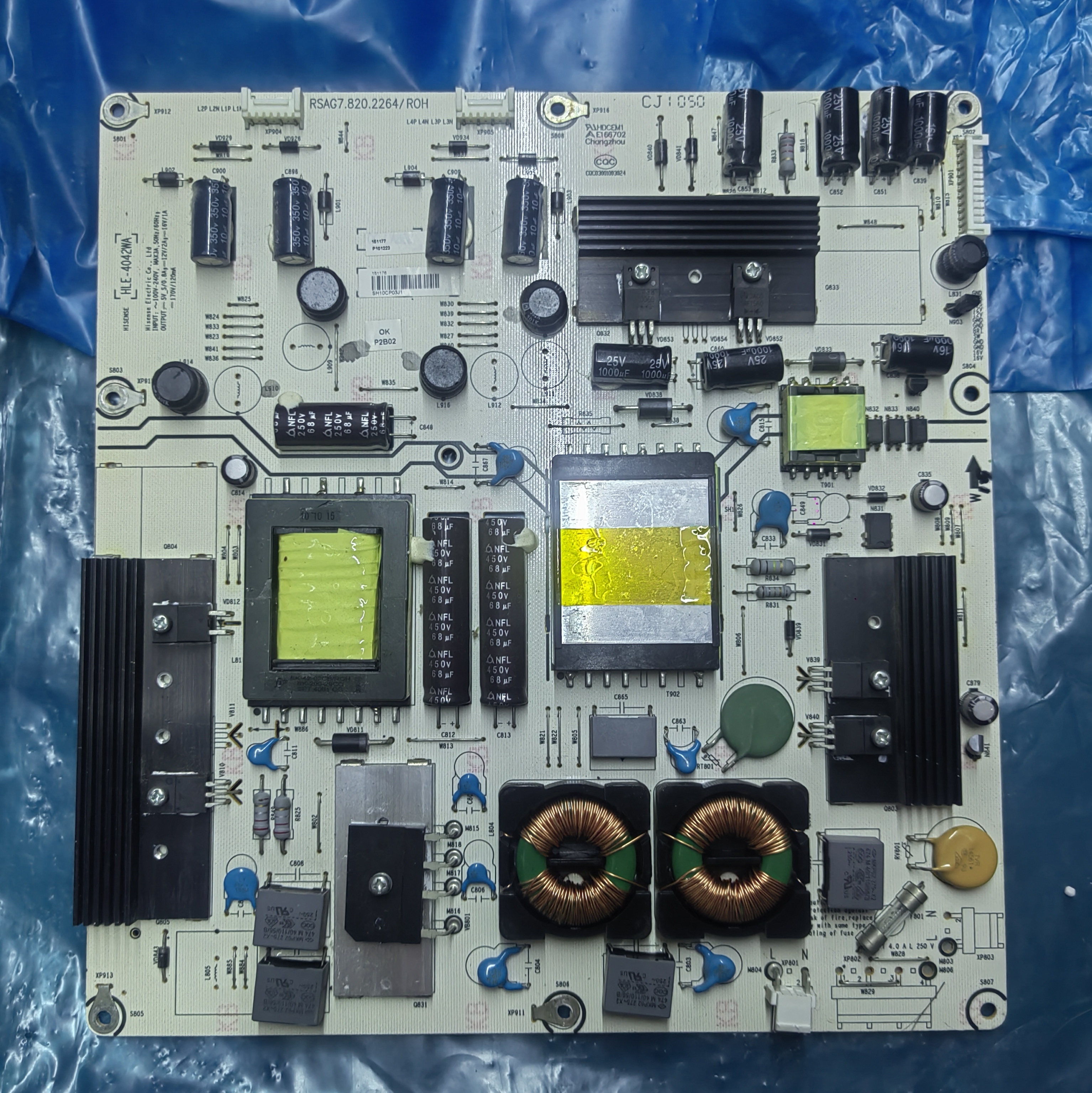 海信LED42K11P/LED42K01P/LED46K11P电源板RSAG7.820.2264双接口