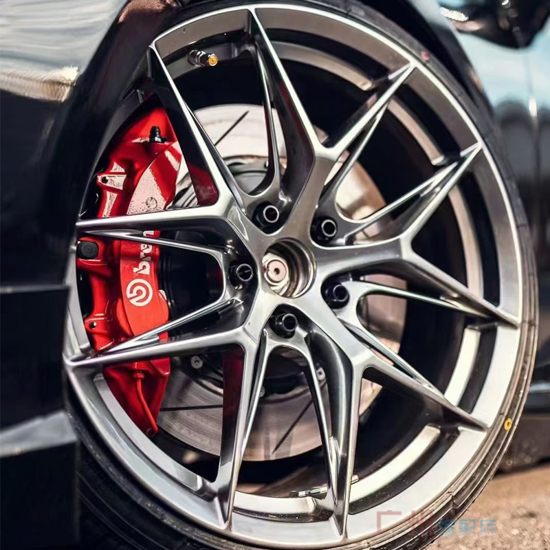 旋压镂空17/18/19寸改装轮毂 适配野马 蒙迪欧 A4L 思域 雅阁锐志