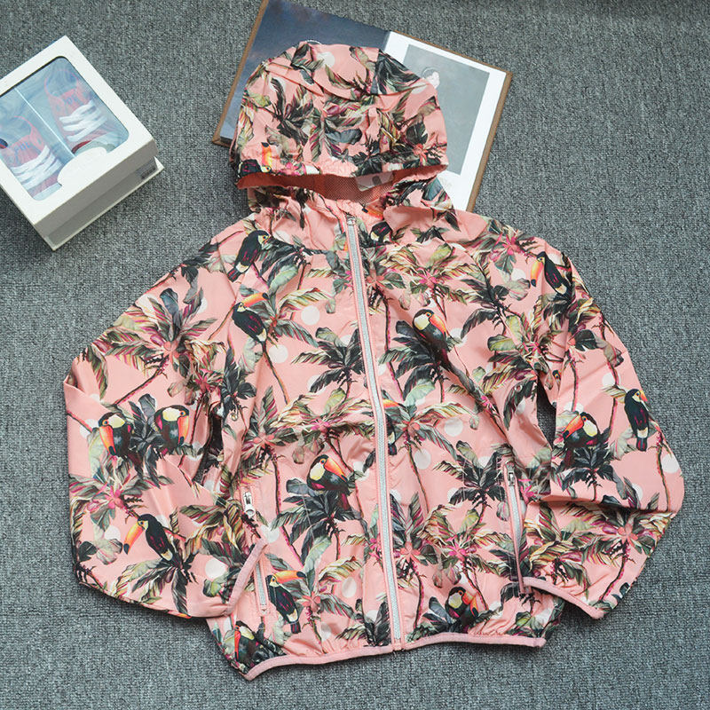 중소 어린이 및 소녀를위한 순수 오리지널 영국 싱글 N 홈 소녀 자켓 더블 레이어 후드 윈드 브레이커 탑 6Y 10Y 11Y