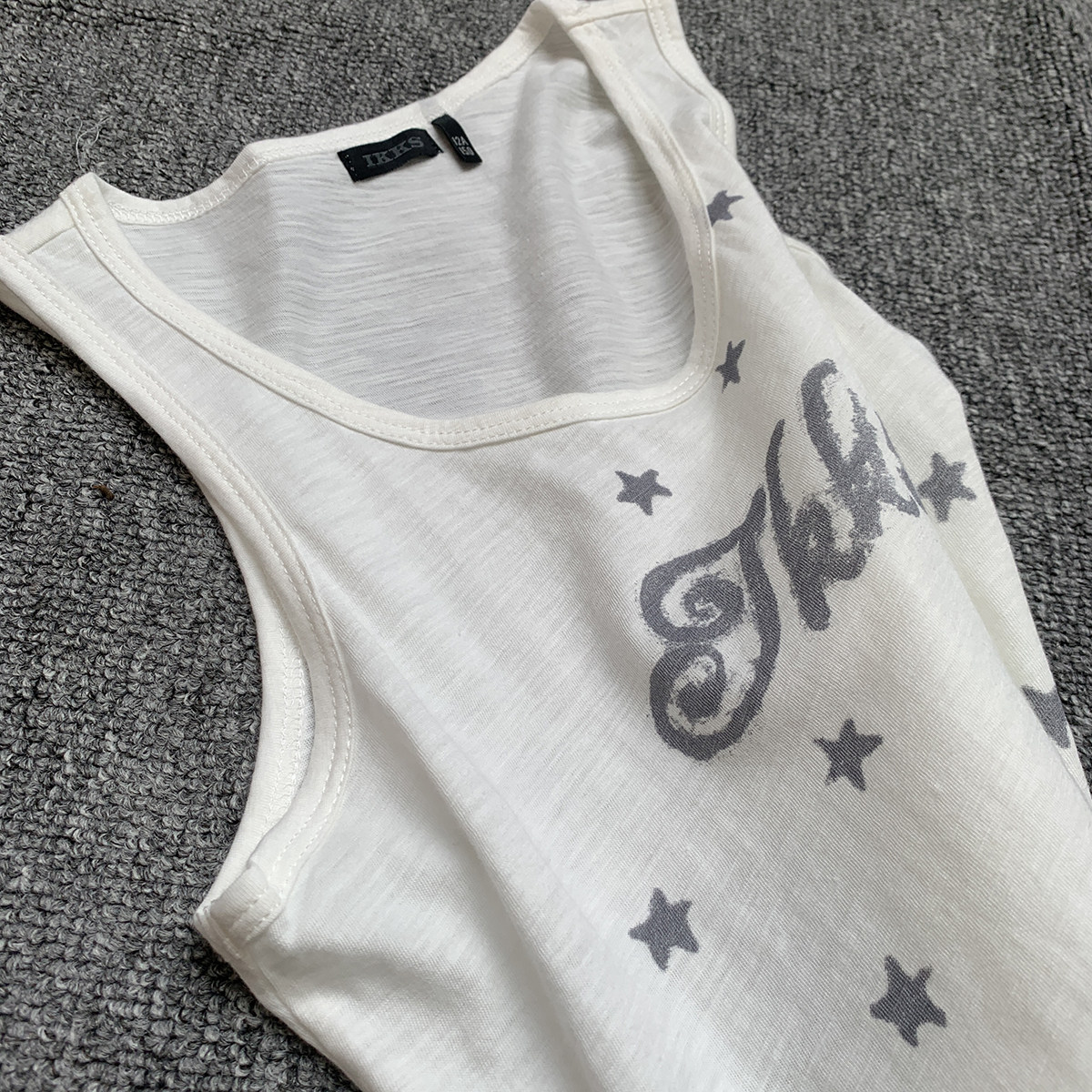 法单IK家纯原儿童女孩夏季全棉家居服薄背心T恤上衣12A/152 特价,童装/婴儿装/亲子装,背心吊带,淘宝优惠券,粉丝福利购,淘宝优惠卷