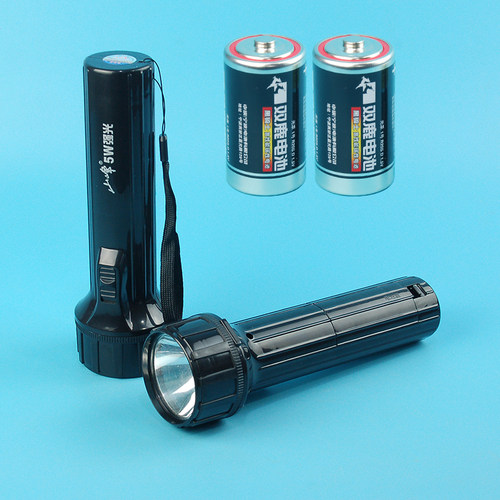 不用充电安全手电筒普通1号电池