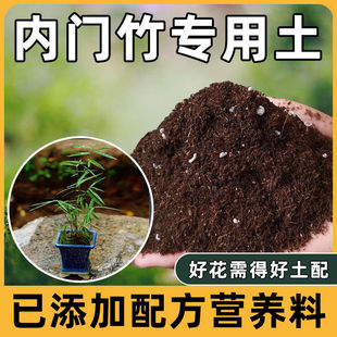 内门竹专用土盆栽内门竹营养土壤种植土植物室内通用花土有机肥料