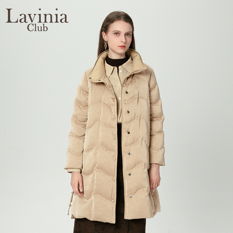 LaviniaClub气质通勤羽绒服