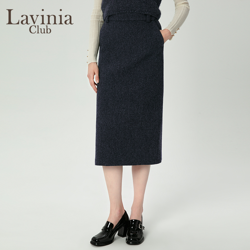 LaviniaClub气质通勤半身裙
