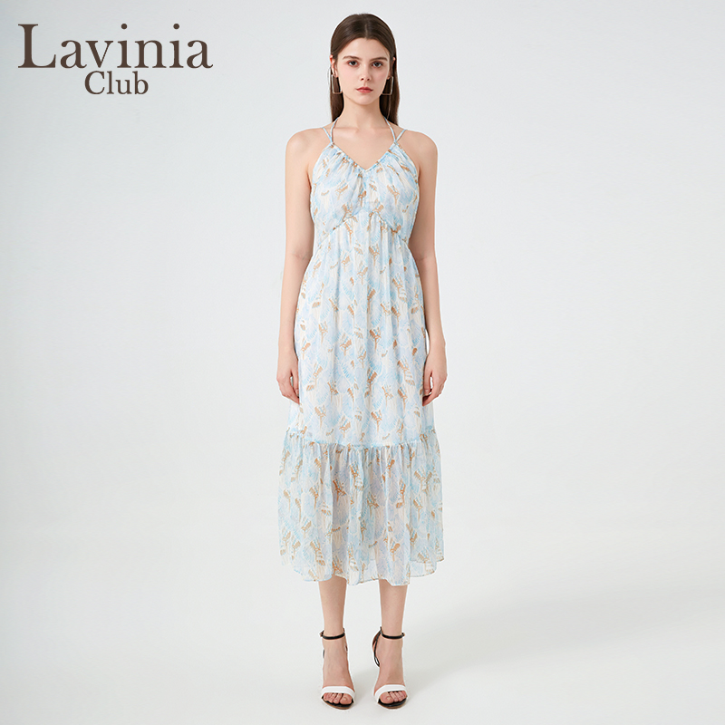 LaviniaClub气质吊带连衣裙