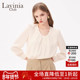 女春秋款 Lavinia通勤法式 慵懒感衬衫 简约气质v领衬衣R41C126S