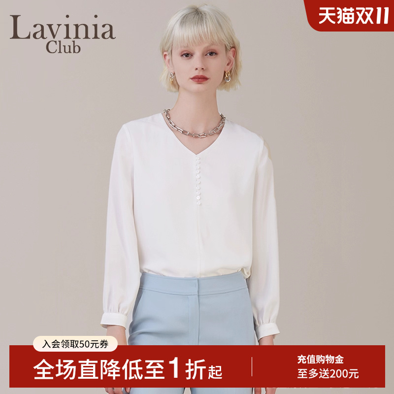 LaviniaClub优雅气质衬衫衬衣