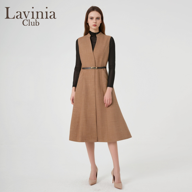 LaviniaClub气质通勤连衣裙