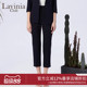 女高腰直筒职场休闲裤 醋纤凉感西裤 B33K10P 早春新款 Lavinia
