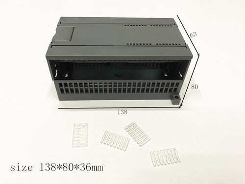 仪表壳体西门子PLC外壳工控盒扩展模块盒6ES7223-1PL 138*80*63mm