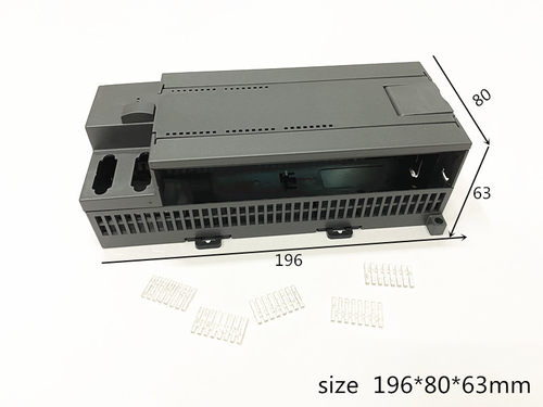 PLC塑料外壳电气机西门子S7-200扩展模块工控盒仪表壳体196*80*63 - 封面