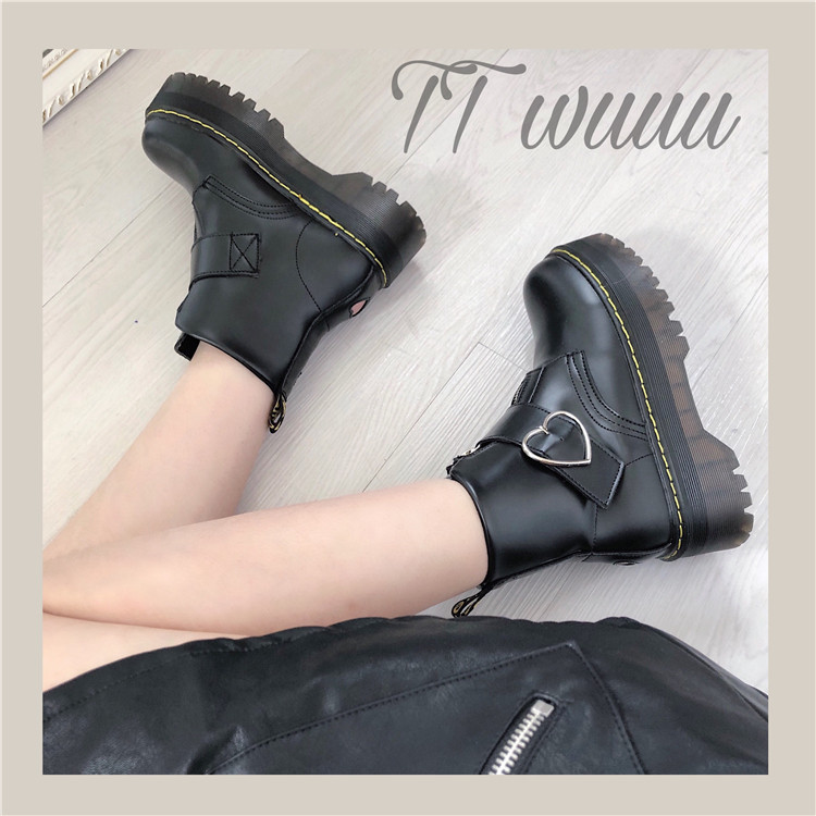 女鞋厚底靴牛筋底素材模板 女鞋厚底靴牛筋底图片下载 小麦优选