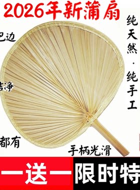 小大扇子蒲扇芭蕉济公扇葵扇老式老人夏季儿童手工舞蹈棕叶蒲草扇