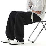 1000件+300g2026春款复古重磅弯刀休闲卫裤无影墙K193P35，男装休闲裤，电商A030