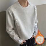 1w+420g华棉加绒2026春款解构拼接长袖T恤高街T2596-JR特P23，男装T恤，电商A030