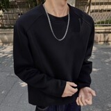 潮牌美式解构拼接长袖T恤男2025秋新款百搭打底套头上衣T2596P18，男装T恤，电商A030