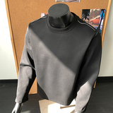 2000件华棉320g2026春款长袖拉链T恤人台假模T2605P20，男装T恤，电商A030