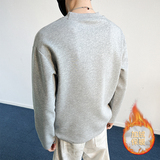 1w件+280g加绒款解构长袖T恤百搭打底上衣室内模特T2598-JRP24，男装T恤，电商A030