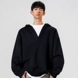 4w件+350g华棉2026春款拼接假两件宽松套头卫衣无影墙WY610P38，男装卫衣，电商A030