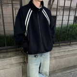 2000件+330g秋冬拼接连帽两侧条纹卫衣无影墙WY613P45，男装卫衣，电商A030