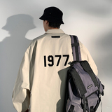 1k+2026春潮流美式1977休闲夹克外套光影墙JK111特P35，男装夹克，电商A030