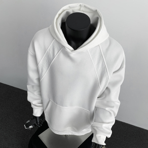 6w件+330g华棉 2026春款男潮牌套头连帽卫衣 假模特 WY617 特P28，男装卫衣，电商A030