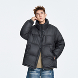 1K件+90鹅绒美式男款冬装宽松立领面包服简约百搭3DY99668P295，鞋类箱包手腕包，电商A030