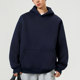 5W件+420g华棉加厚2026春款纯色连帽套头卫衣无影墙WY801特P35，男装卫衣，电商A030