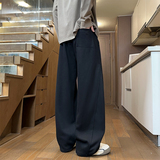 2k件+300g华棉2026春潮流休闲运动抽绳裤室内模特K195特P28，男装休闲裤，电商A030