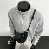 2000件+320g华棉2026春款双拉链立领卫衣开衫假模特WY623特P28，男装卫衣，电商A030