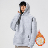 5W件+420g华棉加绒2026春连帽纯色套头卫衣无影墙WY801-JR特P35，男装卫衣，电商A030