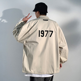 1k+2026春潮流美式1977休闲夹克外套光影墙JK111特P35，男装夹克，电商A030