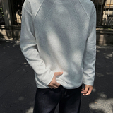 2W件+280g2026春款曼巴棉解构拼接长袖T恤高街模特T2598P18，男装T恤，电商A030