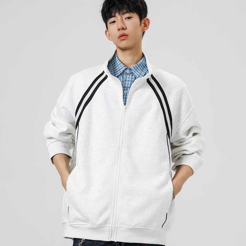 2000件+330g2025秋冬两侧条纹卫衣无影墙WY613P45，男装卫衣，电商A030