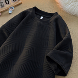 5千件提花270g2026春款纯色提花圆领短袖t恤半袖体恤T2539P10，男装T恤，电商A030