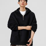 5k件+350g华棉2026春款半拉链连帽套头卫衣无影墙WY608特P35，男装卫衣，电商A030