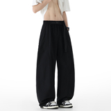 4k件+2026春款高街纯色弯刀凉感透气冰丝裤无影墙K2597P35控68，男装休闲裤，电商A030