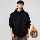 5W件+420g华棉加绒2026春连帽纯色套头卫衣无影墙WY801-JR特P35，男装卫衣，电商A030