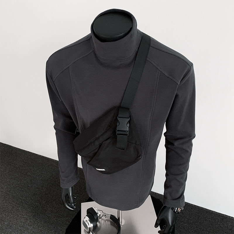 5w件+280g 新款设计感宽松长袖德绒打底 假模特 T2600 P18，男装T恤，电商A030