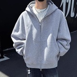 5k件+400g华棉2026春款结构线连帽卫衣外套高街WY605特P38，女装短外套，电商A030