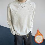 1w件+280g加绒款解构长袖T恤百搭打底上衣室内模特T2598-JRP24，男装T恤，电商A030